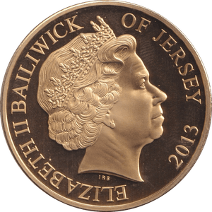 2013 FIFTY PENCE CORONATION COIN F222 - WORLD COINS - Cambridgeshire Coins
