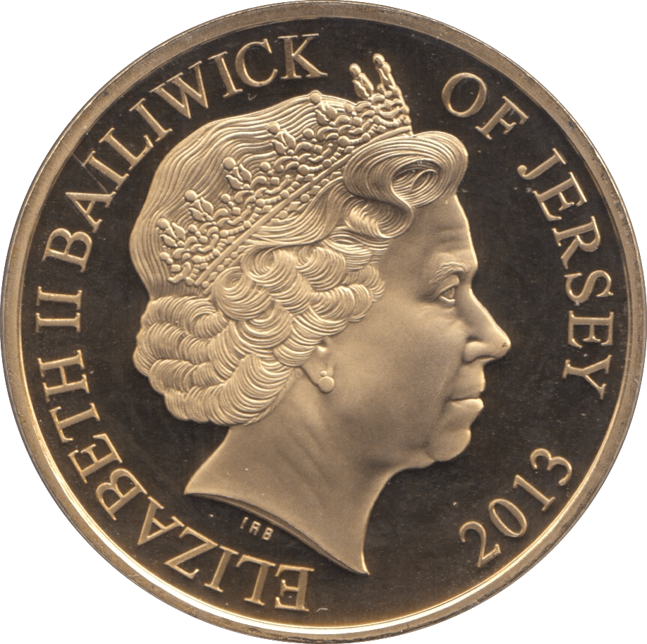 2013 FIFTY PENCE JERSEY F150 - WORLD COINS - Cambridgeshire Coins