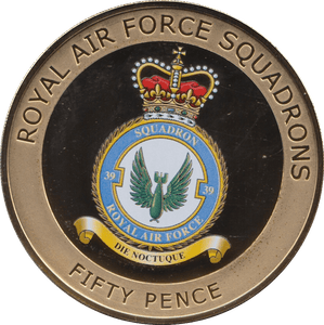 2013 FIFTY PENCE ROYAL AIR FORCE DIE NOCTUQUE - WORLD COINS - Cambridgeshire Coins