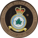 2013 FIFTY PENCE ROYAL AIR FORCE SQUADRONS FRANGAS NON FLECTAS - WORLD COINS - Cambridgeshire Coins