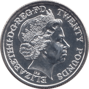 2013 FINE SILVER ST GEORGE AND DRAGON £20 COIN - WORLD COINS - Cambridgeshire Coins
