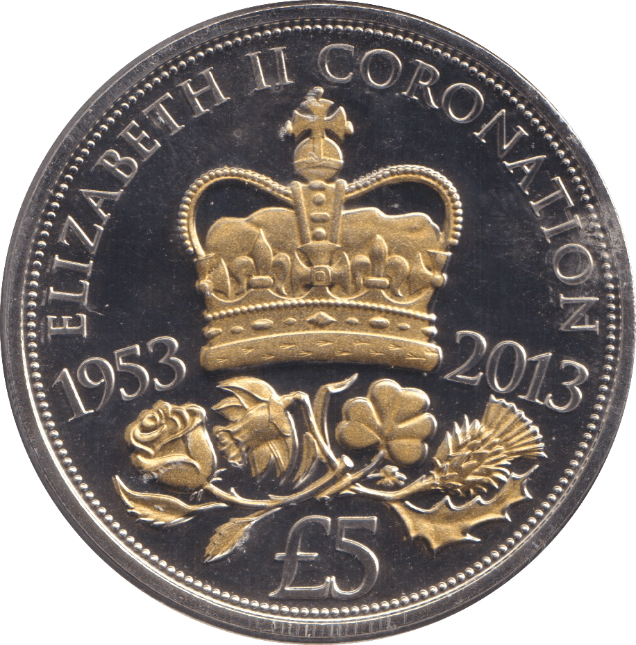 2013 FIVE POUND DIAMOND JUBILEE JERSEY - WORLD COINS - Cambridgeshire Coins