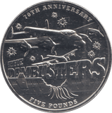 2013 FIVE POUNDS 70TH ANNIVERSARY THE DAMBUSTERS ( BU ) - £5 BU - Cambridgeshire Coins