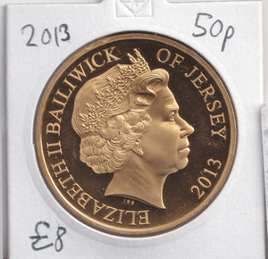 2013 FIVE POUNDS ALDERNEY - £5 BU - Cambridgeshire Coins