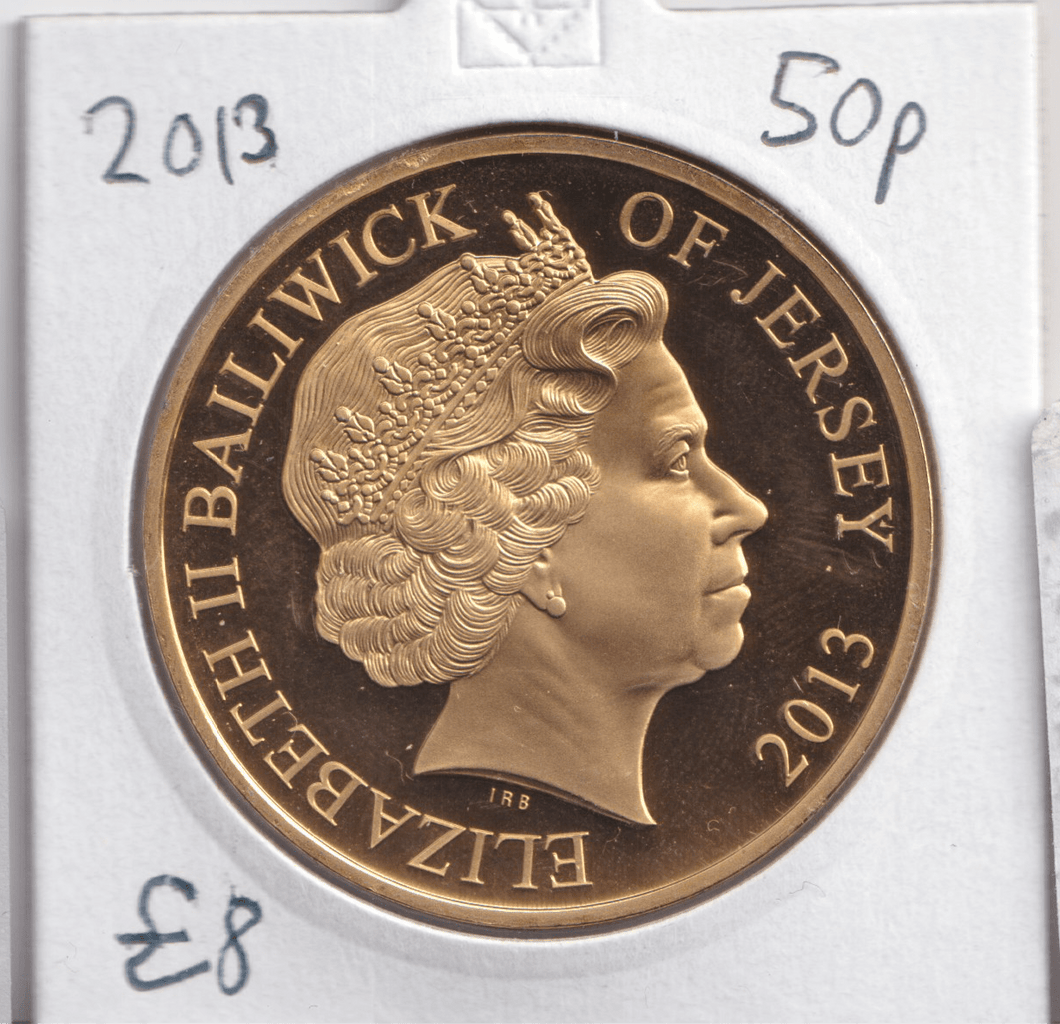 2013 FIVE POUNDS ALDERNEY - £5 BU - Cambridgeshire Coins