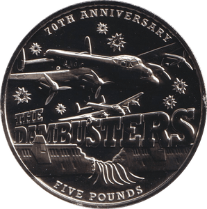 2013 FIVE POUNDS BATTLE OF BRITAIN F79 - Crown - Cambridgeshire Coins