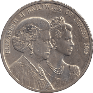 2013 FIVE POUNDS CORONATION - WORLD COINS - Cambridgeshire Coins