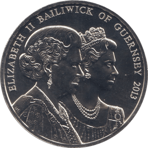 2013 FIVE POUNDS CORONATION - WORLD COINS - Cambridgeshire Coins