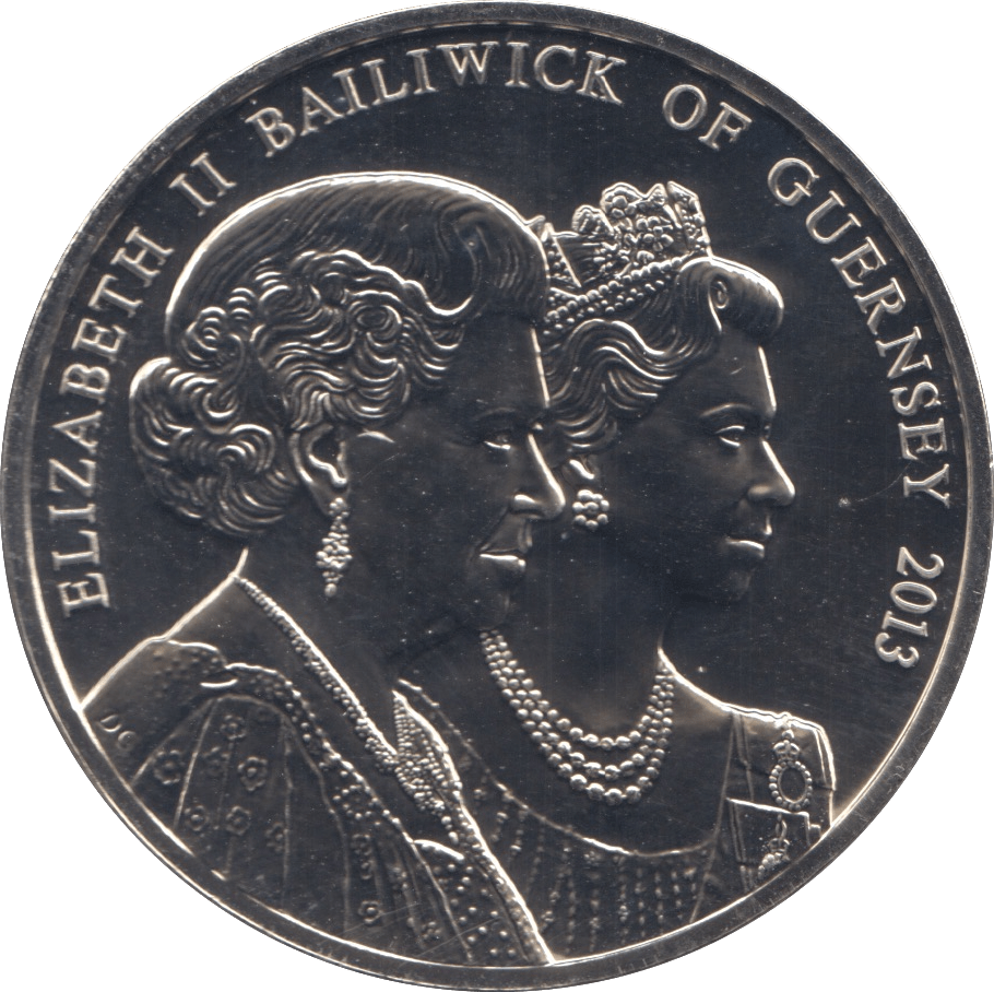 2013 FIVE POUNDS CORONATION - WORLD COINS - Cambridgeshire Coins