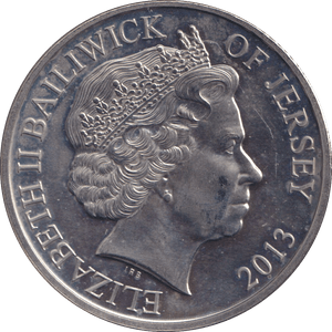 2013 FIVE POUNDS LEST WE FORGET - WORLD COINS - Cambridgeshire Coins