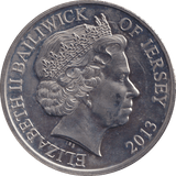 2013 FIVE POUNDS LEST WE FORGET - WORLD COINS - Cambridgeshire Coins