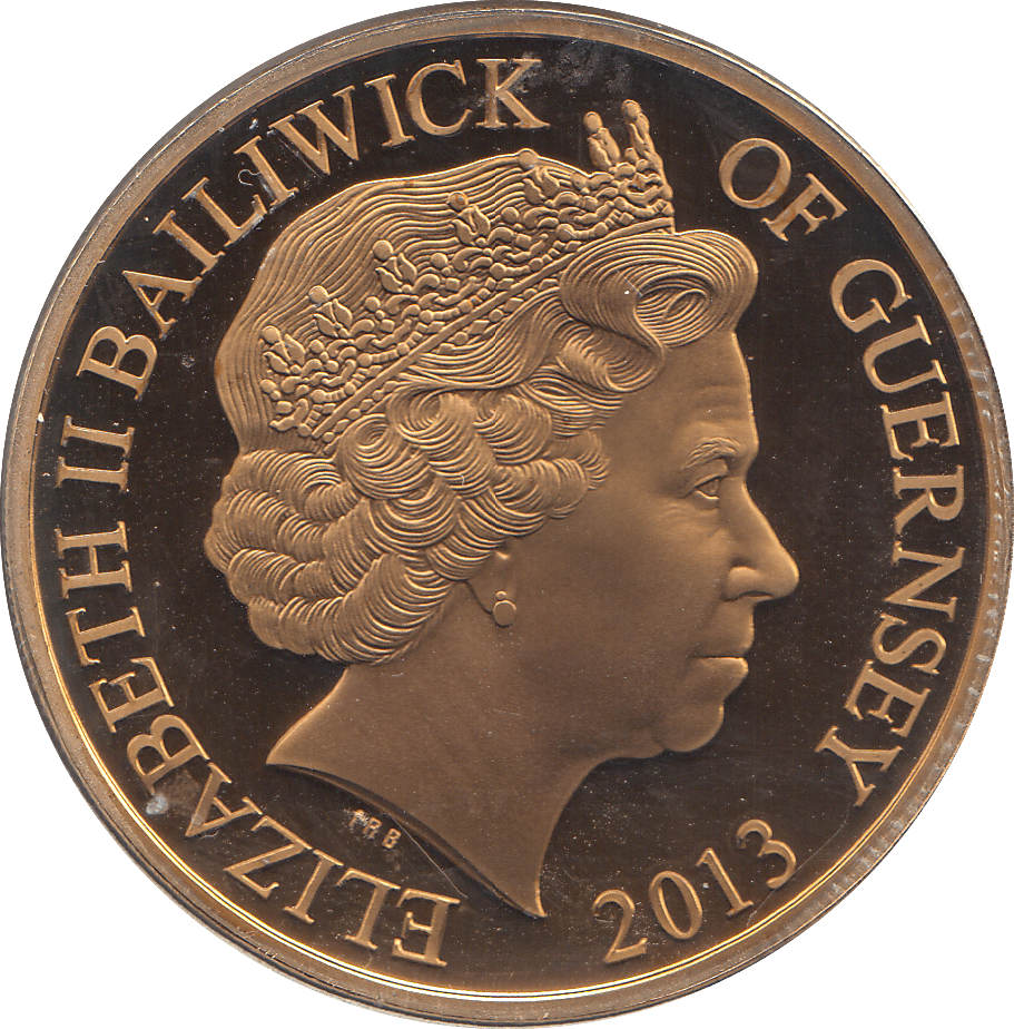2013 FLYING SCOTSMAN 50P BAILIWICK OF GUERNSEY - WORLD COINS - Cambridgeshire Coins