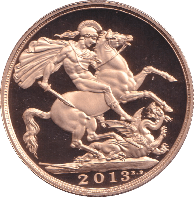 2013 GOLD DOUBLE SOVEREIGN ( PROOF ) - DOUBLE SOVEREIGN - Cambridgeshire Coins
