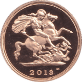 2013 GOLD HALF SOVEREIGN ( PROOF ) - HALF SOVEREIGN - Cambridgeshire Coins