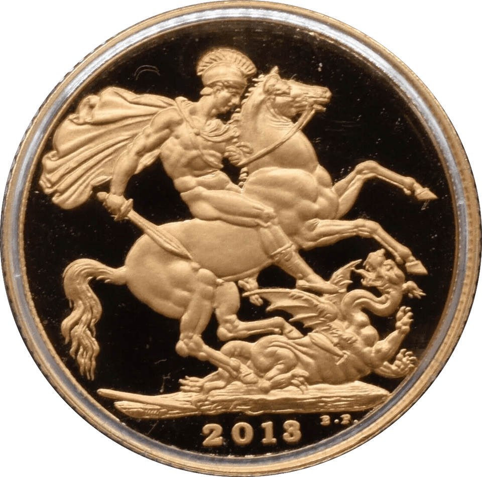 2013 GOLD PROOF SOVEREIGN BOXED - GOLD PROOF SOVEREIGNS - Cambridgeshire Coins