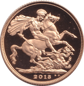 2013 GOLD SOVEREIGN ( PROOF ) - SOVEREIGN - Cambridgeshire Coins