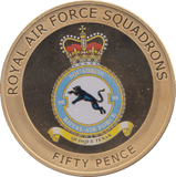 2013 GUERNSEY ROYAL AIR FORCE SQUADRONS 50P - WORLD COINS - Cambridgeshire Coins