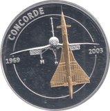 2013 MEDALLION ICONS OF A NATION CONCORDE - MEDALS & MEDALLIONS - Cambridgeshire Coins