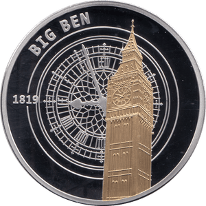2013 MEDALLION ICONS OF NATION BIG BEN F103 - MEDALS & MEDALLIONS - Cambridgeshire Coins