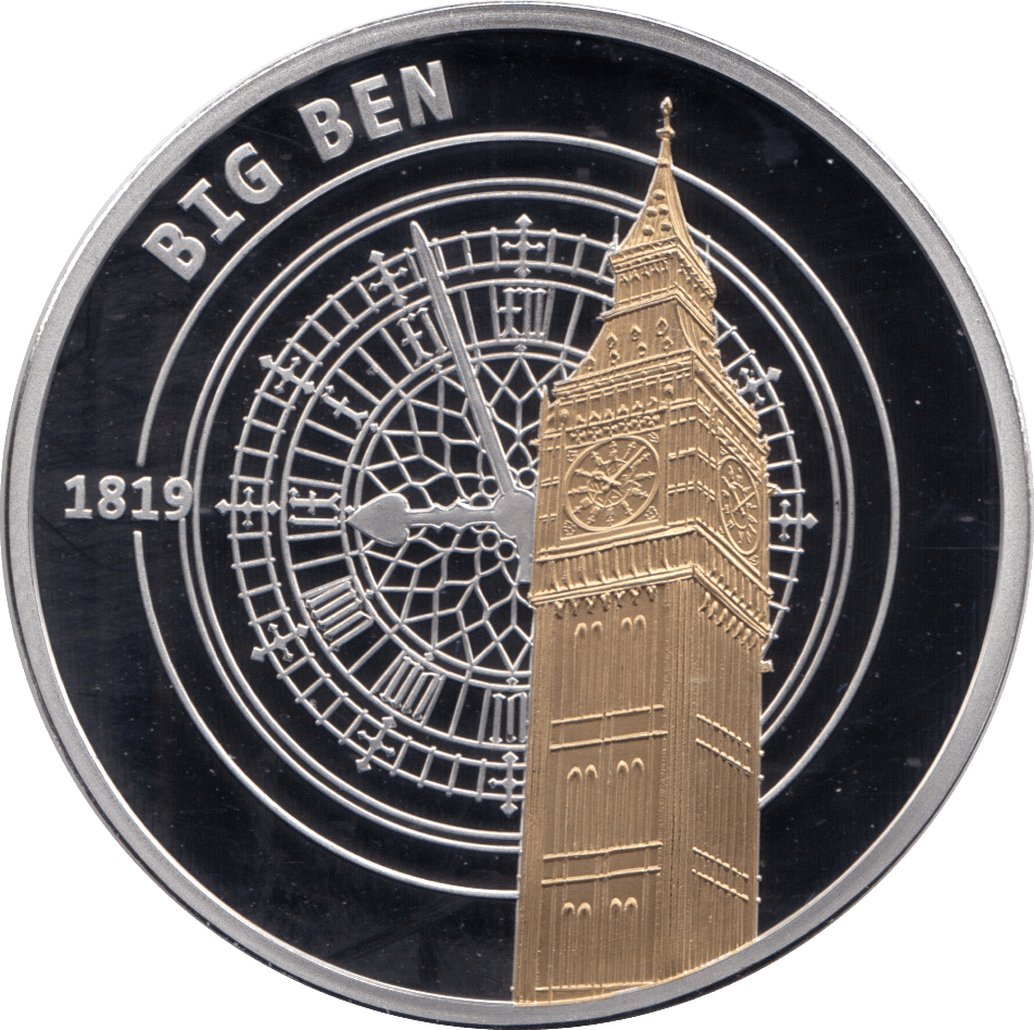 2013 MEDALLION ICONS OF NATION BIG BEN F103 - MEDALS & MEDALLIONS - Cambridgeshire Coins