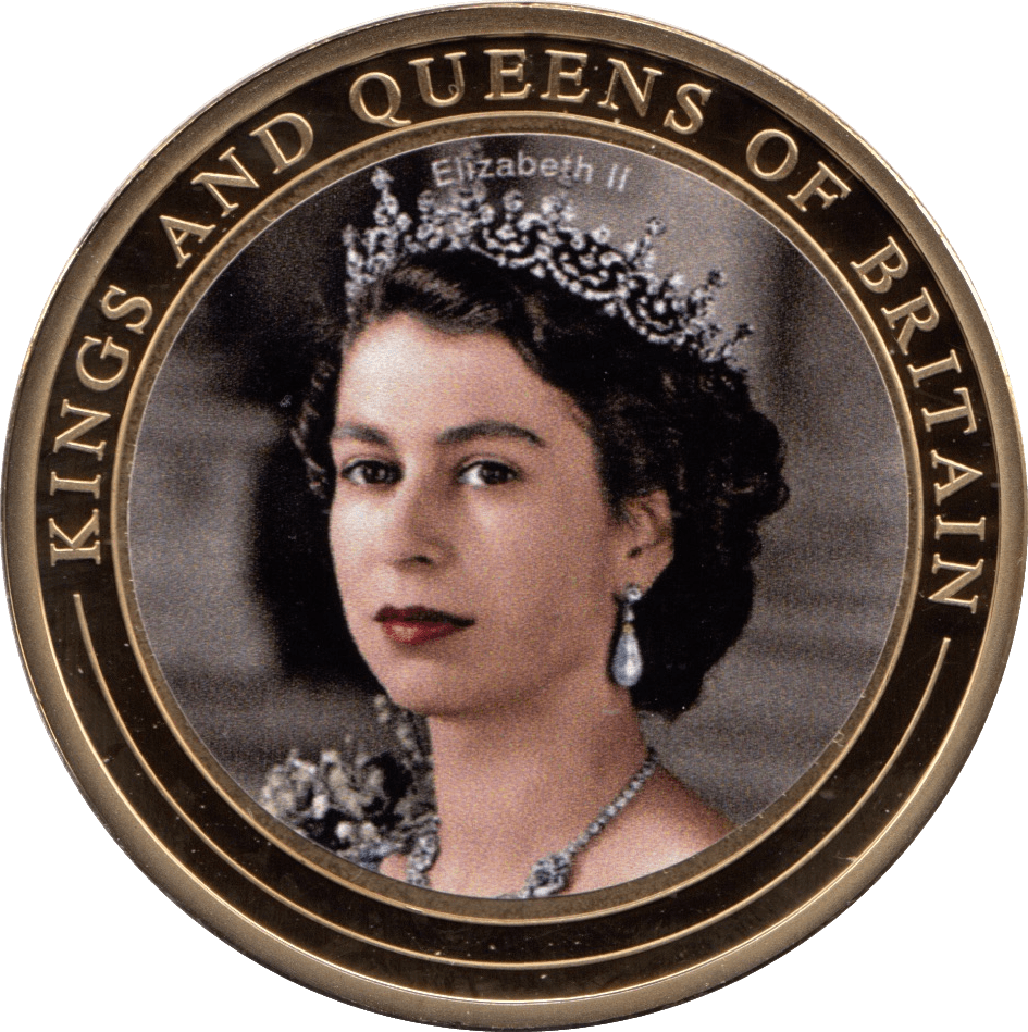 2013 MEDALLION KINGS AND QUEENS OF BRITAIN QUEEN ELIZABETH II F105 - MEDALS & MEDALLIONS - Cambridgeshire Coins