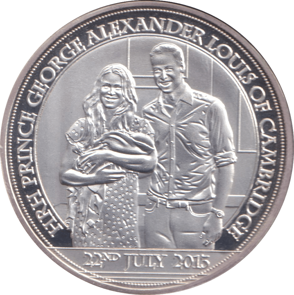 2013 PRINCE GEORGE COMMEMORATIVE COIN - WORLD COINS - Cambridgeshire Coins