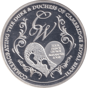 2013 PRINCE GEORGE COMMEMORATIVE COIN - WORLD COINS - Cambridgeshire Coins