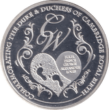 2013 PRINCE GEORGE COMMEMORATIVE COIN - WORLD COINS - Cambridgeshire Coins