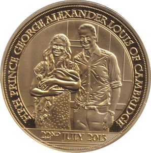 2013 PRINCE GEORGE COMMEMORATIVE COIN - WORLD COINS - Cambridgeshire Coins