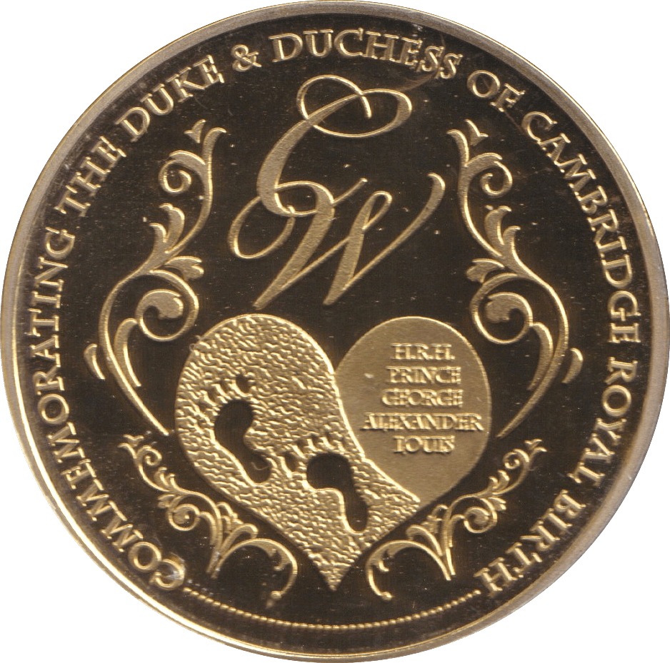 2013 PRINCE GEORGE COMMEMORATIVE COIN - WORLD COINS - Cambridgeshire Coins