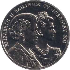 2013 £5 POUND 60 YEAR CORONATION ANNIVERSARY COIN - £5 CIRCULATED - Cambridgeshire Coins