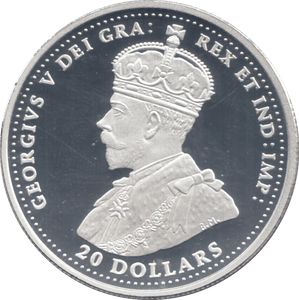 2013 SILVER $20 CANADA ( PROOF ) - SILVER WORLD COINS - Cambridgeshire Coins