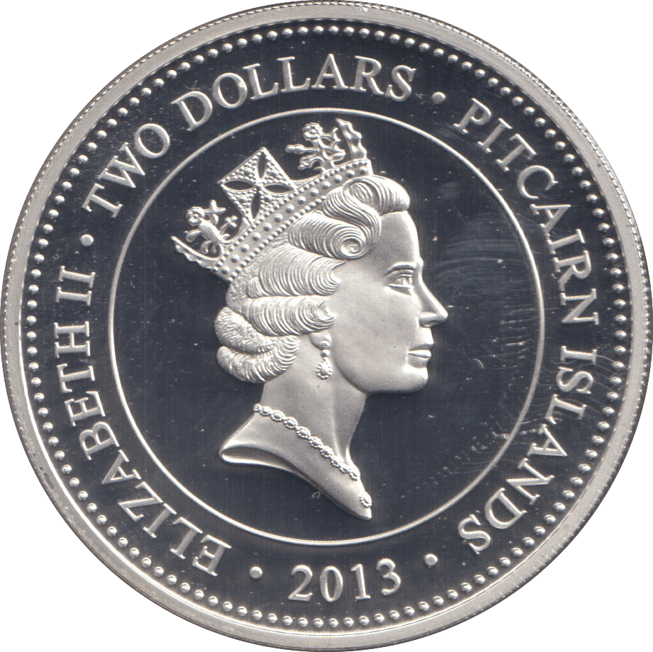 2013 SILVER CROWN ( PROOF ) CORONATION - SILVER WORLD COINS - Cambridgeshire Coins