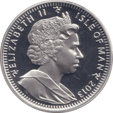 2013 SILVER CROWN ( PROOF ) - SILVER WORLD COINS - Cambridgeshire Coins
