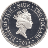 2013 SILVER CROWN ( PROOF ) - SILVER WORLD COINS - Cambridgeshire Coins