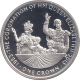 2013 SILVER CROWN ( PROOF ) - SILVER WORLD COINS - Cambridgeshire Coins