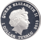 2013 SILVER ONE DOLLAR - SILVER WORLD COINS - Cambridgeshire Coins