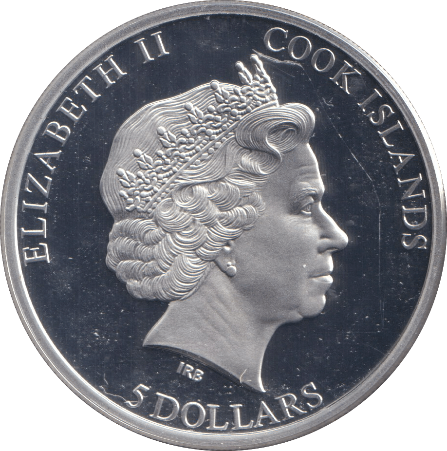 2013 SILVER PLATED 5 DOLLARS NEFERTITI HISTORY OF EGYPT - WORLD COINS - Cambridgeshire Coins