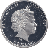 2013 SILVER PLATED 5 DOLLARS NEFERTITI HISTORY OF EGYPT - WORLD COINS - Cambridgeshire Coins