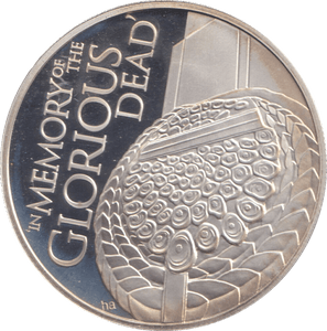 2013 SILVER PROOF 2 DOLLARS PITCAIRN ISLANDS MEMORY OF THE GLORIOUS DEAD - SILVER WORLD COINS - Cambridgeshire Coins