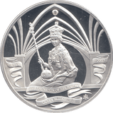 2013 SILVER PROOF 20 PENCE CORONATION OF THE QUEEN - WORLD COINS - Cambridgeshire Coins