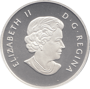 2013 SILVER PROOF CANADA 10 DOLLAR - SILVER WORLD COINS - Cambridgeshire Coins