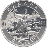 2013 SILVER PROOF CANADA 10 DOLLAR - SILVER WORLD COINS - Cambridgeshire Coins