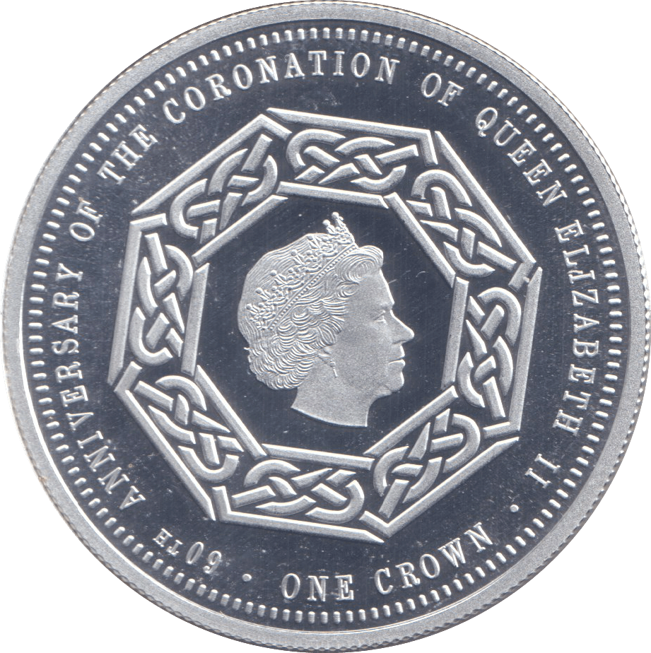 2013 SILVER PROOF CROWN 60TH ANNIVERSARY - SILVER WORLD COINS - Cambridgeshire Coins