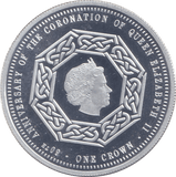 2013 SILVER PROOF CROWN 60TH ANNIVERSARY - SILVER WORLD COINS - Cambridgeshire Coins