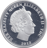 2013 SILVER PROOF CROWN 60TH ANNIVERSARY - SILVER WORLD COINS - Cambridgeshire Coins