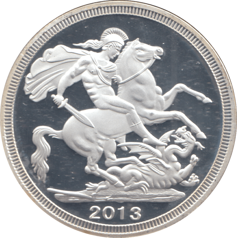 2013 SILVER PROOF CROWN - CROWN - Cambridgeshire Coins