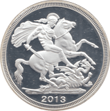 2013 SILVER PROOF CROWN - CROWN - Cambridgeshire Coins