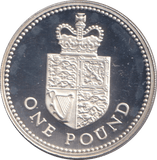 2013 SILVER PROOF CROWNED SHIELD ONE POUND - £1 Silver Proof - Cambridgeshire Coins