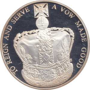 2013 SILVER PROOF £5 60TH CORONATION ANNIVERSARY - SILVER WORLD COINS - Cambridgeshire Coins